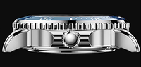 Montres de plongée automatiques mécaniques en acier, design et personnalisation sur mesure, affichage 24 heures, pour marque privée