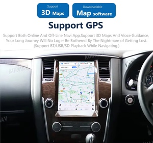 Radio de coche Android de 12,1 pulgadas para Nissan Patrol Y62 2010-2020 reproductor de vídeo Multimedia estéreo inalámbrico WIFI Carplay navegación GPS - Product Image 6