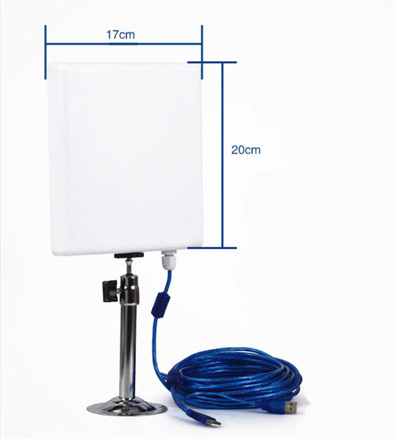 Factory Supplied Top Signal Panel Wireless 2.4/5.8G Wifi Antenna with Long Range 3Km 600Mbps Antenna