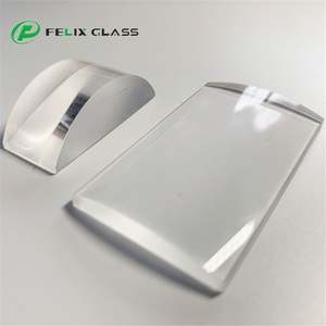 Lentille optique FELIX pour laser haute puissance, longueur de focalisation 15 mm, en verre BK7 saphir, cylindre demi-tige plano-convexe - Product Image 5