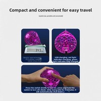 Flying Key Ball Hovercraft - Juguete Interactivo de Plástico Flotante, Rebotante, Rodante y Sonoro, Resistente a Impactos para Niños de 8 a 13 Años