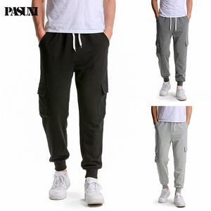 PASUXI Nouvelle Arrivée Pas de QUANTITÉ MINIMALE DE COMMANDE De Mode Sport <span class=keywords><strong>Cargo</strong></span> Hommes de Course Occasionnels Pantalon Gym Porter Piste Jogger Pantalon - Product Image 1