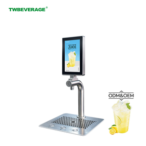 TWBEVERAGE Máquina Expendedora de Café Frío Inteligente Comercial Personalizable de Acero Inoxidable 304, Dispensador Automático de Bebidas con Leche - Product Image 1
