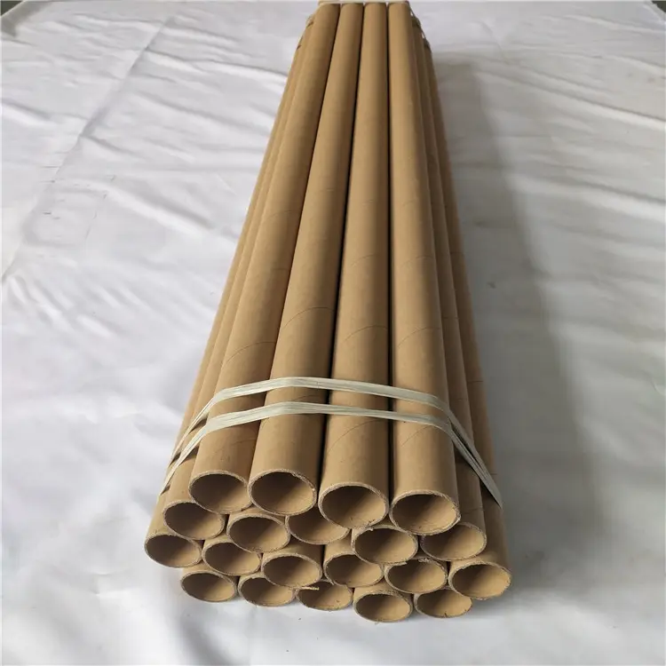 Round Shape Customized Eco-Friendly Paper Tube Core Cardboard Paper Tube Packaging For Electrical Device