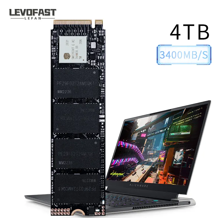 Оригинальный чип LEVOFAST внутренний SSD 256GB 512GB 1TB 2TB M2 SATA PCIe Nvme твердотельный привод PCBA