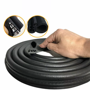 Butée de porte de voiture avec bande de caoutchouc pliable, butée de porte portable, joint d'étanchéité - Product Image 1