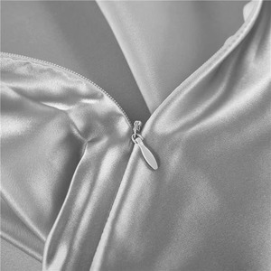 100% federa di seta di raso naturale di lusso gelso Charmeuse 19/22/25mm <span class=keywords><strong>con</strong></span> cartone animato foglie di motivi <span class=keywords><strong>animali</strong></span> - Product Image 6