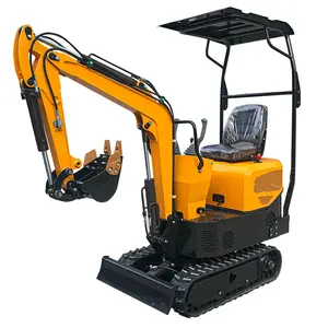 WEIFANG-Mini excavadora sobre orugas con mapa venta al por mayor, de cadena, barata, China, 0.1m3,0.4m3, Cubo de capacidad, piezas de repuesto azul