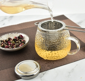 ที่กรองชาแบบหลวมมีฝาปิดที่กรองชาแบบมีฝาปิดที่กรองชาแบบสเตนเลสเกรดอาหาร - Product Image 2