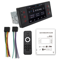 Autoradio SW150 1 Din 5 pouces écran HD IPS, autoradio SW150 DC12V, prise en charge de Mirrorlink, audio stéréo, radio FM