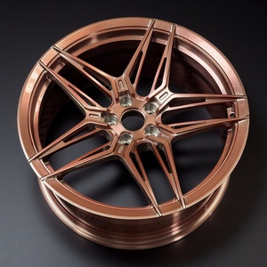 Jantes forgées WX personnalisées en or rose brossé pour Audi A4 A5 A6 A7 A8 Q5 Q7 Q8 RS4 RS5 18 19 <span class=keywords><strong>20</strong></span> 21 22 pouces - Product Image 2