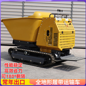 Vehículo de transporte agrícola con plataforma basculante giratoria para manejo de grava en construcción y huertos (Mud Buggy) - Product Image 4