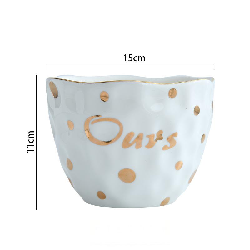 Bol blanc de 6 pouces