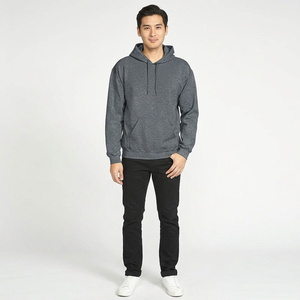 Sweat-shirts à capuche pour hommes de qualité supérieure, style décontracté, couleur unie, streetwear, chauds, à manches longues, vente en gros - Product Image 1