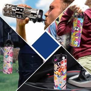 Haute qualité 15oz 20oz gobelet à double paroi flacon maigre droit en acier inoxydable sublimation ébauches bouteille d'eau - Product Image 6