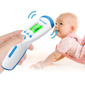 Pistolet de température corporelle bluetooth couleur personnalisée lecture <span class=keywords><strong>sans</strong></span> <span class=keywords><strong>contact</strong></span> écran Lcd thermomètre frontal pour adultes bébé - Product Image 1
