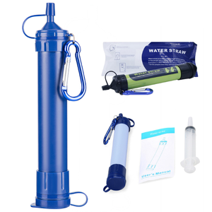 Personal Water Filter 1000L <b>Mini</b> UF Camping Water Straw 0.01 Micron Outdoor Survival Kit Emergency Water Straw Filter - Product Image 3