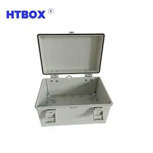 300X200X170 Design Custom ABS Outdoor Electronic Device Enclosure Hinged Power Electrical Waterproof Plastic Distribution Box
