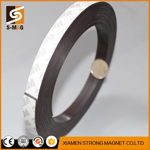 Feuille de magnétisme en caoutchouc à vente chaude, aimants en caoutchouc isotropiques, rouleau magnétique flexible avec adhésif - Product Image 2