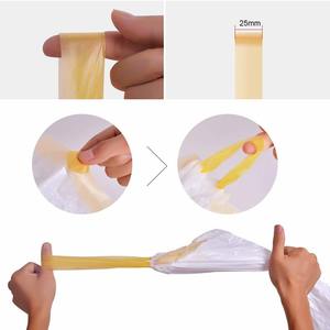 Tự động nhựa vẽ băng dây rút túi rác trên cuộn Máy làm - Product Image 3