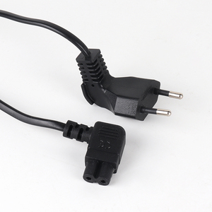 <span class=keywords><strong>Vde</strong></span> 250V 2 Pin Đen 220 ~ 250V sử dụng nhà cắm H03VVH2-F /H05VVH2-F 3 pin điện tử dây điện EU hai vòng cắm dây - Product Image 4