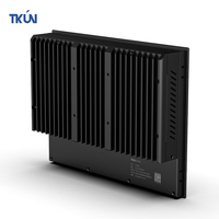 Venta Directa de Fábrica, PC Industrial Todo en Uno de 12.1/12 Pulgadas con Pantalla Táctil LCD, Intel SSD, Sin Ventilador, con Memoria DDR4, RS232, RJ45 LAN