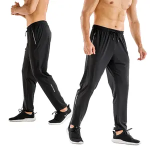 Pantaloni estivi di tendenza da uomo sportivi unisex in seta di ghiaccio estivo ad asciugatura rapida casual personalizzati