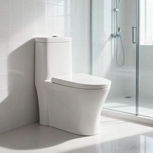 Nhà khách sạn Trung Quốc Nhà máy chất lượng cao Thiết kế hiện đại Thiết bị vệ sinh gốm nhà vệ sinh bát phòng tắm nhà vệ sinh chỗ ngồi <span class=keywords><strong>WC</strong></span> một mảnh nhà vệ sinh - Product Image 1