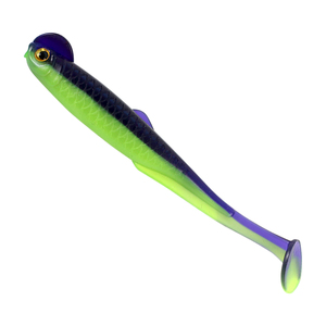 LUSHAZER 20 piezas/bolsa Señuelo blando de pesca 1.3g 60mm Cebo artificial de silicona con cola <span class=keywords><strong>en</strong></span> T para lubina y lucio - Product Image 6