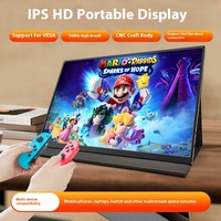 Monitor Portátil de 14/16 Pulgadas, 144Hz, 2K, IPS, USB-C, Pantalla Externa para Laptop, Teléfono, Tablet de 11.6-18.5 Pulgadas, 2K/4K Opcional