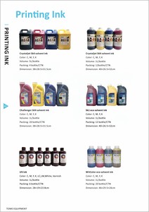 Mực Dung Môi 1 Lít SK1 <span class=keywords><strong>Sk4</strong></span> 508GS Chất Lượng Tốt Và Nguyên Bản Cho Máy In Dung Môi Infinity Challenger Cry-Staljet Challenger - Product Image 3