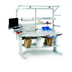 Mesas de embalaje industriales, banco de trabajo estándar para embalaje, estación de trabajo para almacén - Product Image 1