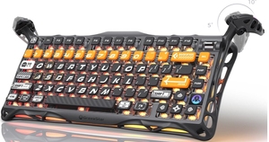 Gravastar thủy ngân K1 PRO 75% không dây cơ khí chơi game Bàn phím tuyến tính thiết bị chuyển mạch với RGB Backlit & khung - Product Image 4