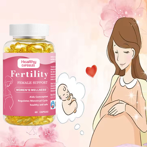 Kapsul penguat kesuburan Herbal organik untuk wanita grosir penyeimbang hormon antioksidan detoks tubuh kehamilan cepat - Product Image 4