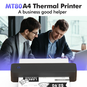 เครื่องพิมพ์ความร้อนแบบพกพา MT80 ขนาด A4 พิมพ์ไร้หมึก รองรับกระดาษขนาด 216 มม. ใช้สำหรับการส่งออกข้ามพรมแดน - Product Image 3