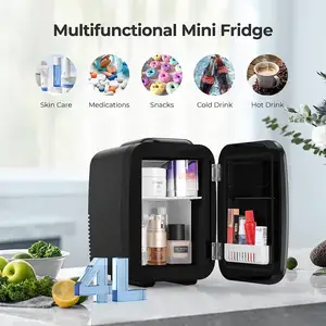 Mini Fridge 4l Dc Refrigerator Frozen Drinks Small Outdoor Fridge For Travel