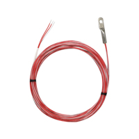 Sonde de température PT100 RTD à anneau, à montage en surface, avec fil PTFE haute température, détecteur thermique en platine pour dissipateur de chaleur de machines