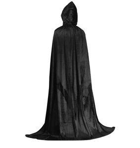 Capa con capucha Gótica para adultos y niños, capas largas de elfo, bruja, para Halloween, Larp, hombres y mujeres, ropa para fiesta - Product Image 6
