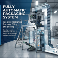 Nouvelle Machine d'Emballage VFFS Multifonctionnelle 2025 avec Peseuse Multi-têtes 14/10 Têtes et Balance Combinée pour Graines