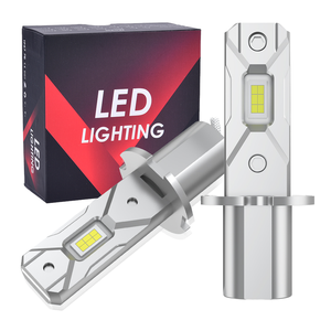 Bombillas LED H3 para Faros Delanteros, 40W 4000LM, CSP 3570 Canbus, Alta Potencia, Nuevas, LISST, Ajuste Universal, Plug & Play, Disipación Rápida de Calor - Product Image 1