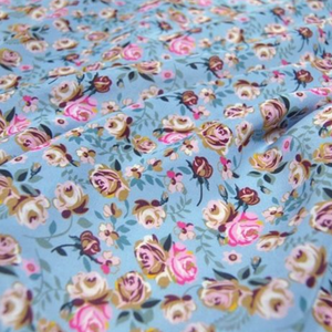 Tela de Crepé de China de Seda 100% Natural, Suave, Colorida, con Estampado de Flores de Lujo, a Bajo Precio, para Vestidos, Camisas, Velos y Cojines para Mujer - Product Image 6