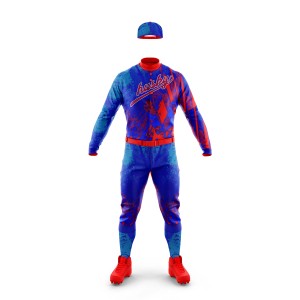 Uniforme de baseball pour hommes le plus vendu, logo personnalisé, tenue d'équipe respirante à manches courtes, impression par transfert thermique - Product Image 3