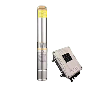 Pompe à eau submersible en acier inoxydable 0,75 kW, moteur électrique CC haute performance, pour puits profond, pompes solaires verticales pour fosse, faible niveau de liquide, forte alimentation - Product Image 4