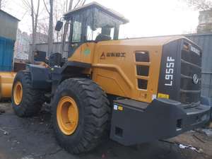 SDLG L956F Used Wheel Loader 2018 7 Ton Rated Front Loader Yellow Heavy Duty Earthmoving Machine Cummins Engine Denison Pump - Product Image 2