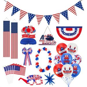 Juego de Artículos Desechables para Fiesta con Temática del Día de la Independencia, Estilo Moderno, Vajilla para Cumpleaños del 4 de Julio, Incluye Plato, Vaso y Servilleta de Papel - Product Image 2