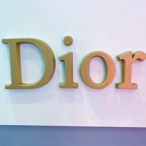 工厂制造的黄金商店字母名称商店标志打孔整个发光二极管字母标志发光标牌 - Product Image 5