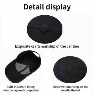 หมวกเบสบอลปักลาย 3 มิติ สีน้ำเงินกรมท่า ผ้าโพลีเอสเตอร์/คอตตอน แบบเรียบ สำหรับผู้ชาย สั่งทำได้ตามต้องการ ขายส่ง - Product Image 5