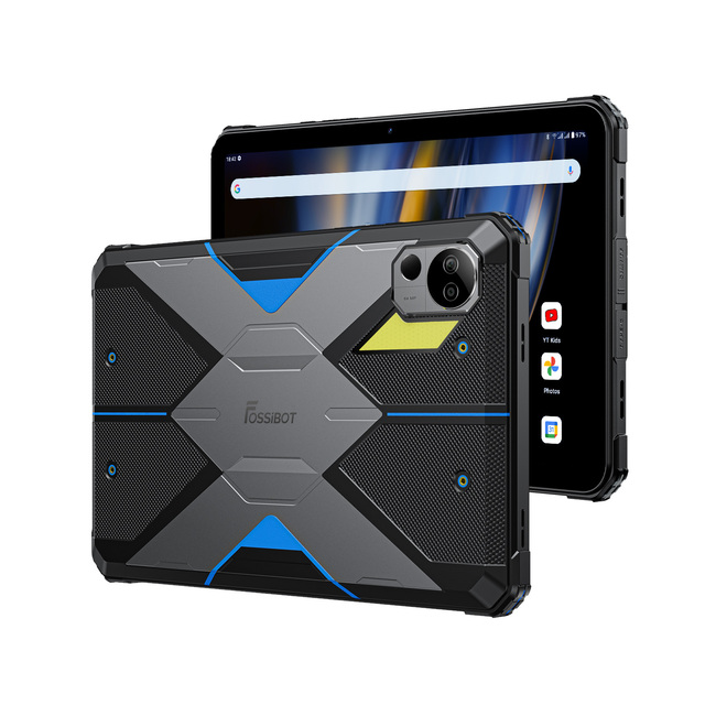 Fossibot Rugged Industrial Octa Core MTK Tablet DT2 Android Rugged 66W Fast Charging 12GB+256GB 22000mAh Rugged Personal PC