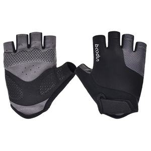 Guantes de bicicleta negros y grises unisex para adultos, guantes de ciclismo para bicicletas de montaña y carretera - Product Image 1