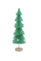 Mini sapin de Noël en plastique, décoration de bureau/fenêtre